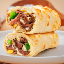 林饱饱 芝士牛肉卷130g*8盒