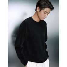 plus会员：GXG男装 雪尼尔圆领毛衣