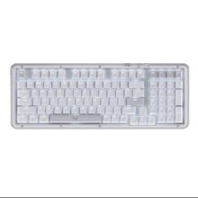 新品预售：罗技（Logitech）ALTO KEYS K98M 琥珀系列 无线机械键盘 热插拔大理石轴 白色
