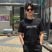 mont·bell montbellT恤男款春夏款户外休闲户外休闲都市通勤半袖圆领短袖半袖 2104711/BK L