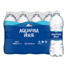 plus会员限地区：北京 百事可乐纯水乐 AQUAFINA  纯净水 550ml*12瓶 整箱装