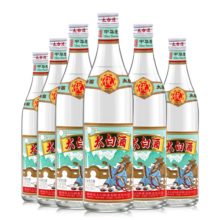 太白酒 优级太白 凤香型白酒 52度 500ml *6瓶 整箱装 中秋送礼