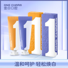 OneCharm 壹白 清新亮白牙膏 100g*6支