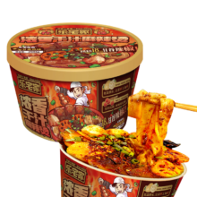 需入会、概率券、PLUS会员：乐宅家食 浓香干汁麻辣烫 224g/桶