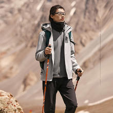 京东PLUS：KOLON SPORT 可隆 男子户外三合一冲锋衣 抓绒内胆 LHJK3WNT91-LC
