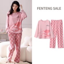 FENTENG 芬腾 女士全棉家居服套装 多款可选