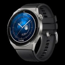 京东百亿补贴、PLUS：HUAWEI 华为 GT3 Pro 活力款 蓝牙版 智能手表 46mm 银色钛金属表壳 黑色氟橡胶表带（GPS、血氧、ECG）