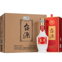 PLUS会员：茅台 台源酱香型白酒 53度 500mL 6瓶