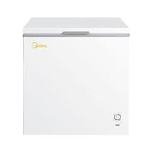 Midea 美的 节能减霜203升冷柜冷藏冷冻转换商用冰柜一级能效卧式冰箱家用