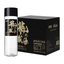 依能 天然苏打水 无糖 400ml*12瓶 ×2件