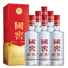 京东百亿补贴、plus会员立减:泸州老窖 国窖1573 浓香型白酒 38度 500ml*6瓶 整箱装 新老包装随机发货