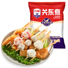 PLUS会员：兴威 XINGWEI 关东煮食材375g组合 10种口味串串火锅丸子含料包*10件