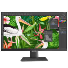 KOIOS K2723UC 27英寸4K Type-C HDR600 IPS 窄边框 旋转升降显示器 黑色