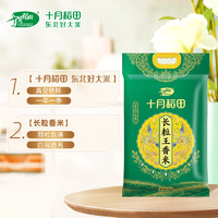 SHI YUE DAO TIAN 十月稻田 长粒王香米10kg东北大米20斤黑龙江粳米真空 1件装