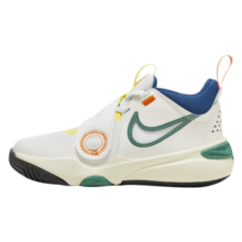 NIKE 耐克童鞋男童篮球鞋TEAM HUSTLE D 11易穿脱魔术贴儿童运动鞋 HQ1188-131 32码