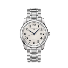 浪琴（LONGINES）瑞士手表 名匠系列 机械钢带男表L27934786
