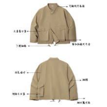 再降价、PLUS会员：Maden 马登工装 美式复古 M65夹克 卡其色