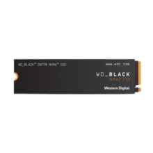 西部数据（WD） SSD固态硬盘 NVME协议 M.2接口 2280台式机笔记本高速游戏硬盘M.2固态硬盘开启黑神话悟空 黑盘SN770  2TB