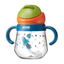 KUB 可优比 婴儿学饮杯吸管杯