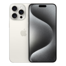 plus会员:Apple iPhone 15 Pro Max (A3108) 256GB 白色钛金属