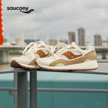 Saucony索康尼SHADOW6000百搭运动休闲鞋男夏季复古男女运动鞋子 米粽6【吴念真推荐】 40