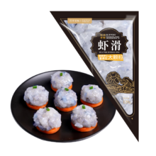 京东百亿补贴、plus会员:鱻谣虾滑120g 虾肉含量95%