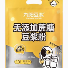88vip：九阳豆浆 无添加蔗糖豆浆粉10条装270g
