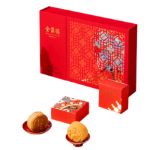 全聚德 国粹佳韵月饼礼盒8饼560g