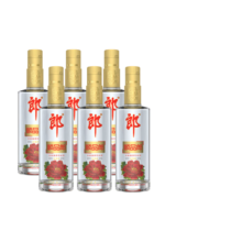 郎酒 顺品郎480金盖 浓酱兼香型 光瓶粮食酒 45度 480mL 6瓶