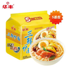华丰三鲜伊面 经典原味5连包