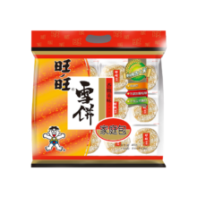 旺旺 雪饼 原味 400g 家庭装 中秋送礼休闲膨化食品饼干糕点零食