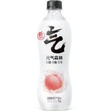 PLUS会员：元气森林 苏打气泡水 无糖 白桃味 480mL*15瓶