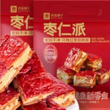 88VIP，需首购:良品铺子 枣仁派500g