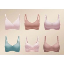 嫚熙（EMXEE）哺乳内衣孕妇聚拢百搭 文胸 S*2件