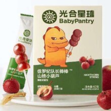 PLUS会员： 光合星球 儿童 棒棒山楂小葫芦 62g*4件