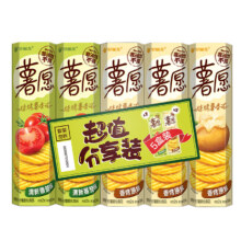 88VIP:好丽友零食囤货薯片104g×5罐