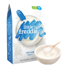 小皮（Little Freddie）D原味有机高铁大米粉160g*1盒 *3件