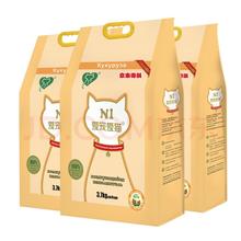 AATURELIVE N1爱宠爱猫 玉米豆腐猫砂 3.7kg*3 2.0mm