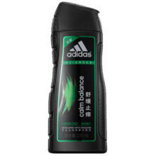 临期：阿迪达斯 男士 去屑洗发露洗发水 220ml