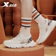 PLUS会员：特步XTEP 运动休闲鞋女鞋 +凑单