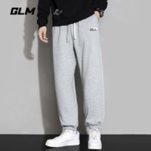 PLUS会员：GLM 休闲裤 男士长裤 多款可选