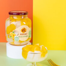 88VIP：林家铺子 黄桃椰果双拼什锦罐头 1000g瓶装