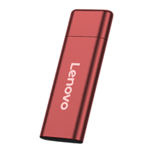 plus：联想（Lenovo) 128GB 移动硬盘固态 ZX1Mini系列 红色