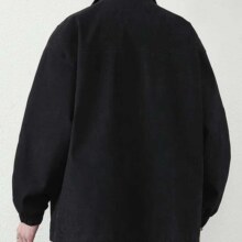 plus会员：回力 外套 春秋季工装夹克男 休闲潮流百搭 黑色