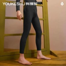 PLUS会员：有棵树芃芃绒男士保暖裤 神秘黑 XXXL