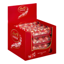PLUS会员、京东百亿补贴：Lindt瑞士莲 软心牛奶巧克力 便携随享装 48粒576g