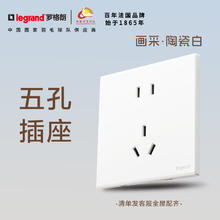legrand 罗格朗 10A正五孔插座