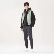 plus会员：京东京造 高弹易打理束脚卫裤