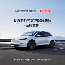 TESLA 特斯拉 汽车贴膜 定制款隔热膜（龙膜定制） A系列（不含天窗） Model 3