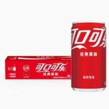 Coca-Cola 可口可乐 mini罐碳酸饮料 200mL*12罐